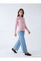 Crew Neck Self-Patterned Women's Knitwear Sweater - 2