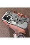 Infinix Smart 9 Compatible High-Quality Chinese Style Black and White Dragon Printed Case