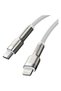 USB-C pentru cablu Lightning, PD, 20W, 2m (alb) - 4