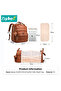PU Baby Diaper Bag Backpack with Multifunction Diapers Changing Station, Baby Travel Backpack Bag wi - 2