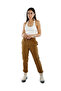 Women Camo High Waist Cargo Pants - 5