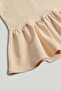Peach Sweatshirt Dress - 3