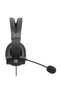 Mono USB-Headset, Negru - 4