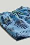 Blue Fish Swim Shorts - 2