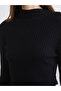 Esvab • Modern & Distinctive Half Fisherman Roba Collar Women's Knitwear Sweater - 3