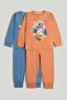 2 Pack Cartoon Pyjamas