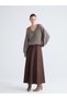 Esvab • Modern & Distinctive V Plunge Loose Fit Women's Knitwear Sweater - 3