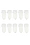 100Pcs Portable Empty Capsules Case Flip Lid Transparent Capsule Storage Containers Pill Box Suit... - 7