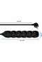 6 SOCKETS 1.5M BLACK - 5