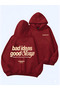Unisex Character Hooded Sweatshirt - Face and All Surfaces Printed , Comfortable Lace-Up Hooded