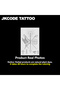 Waterproof Design Semi-Permanent Tattoos, Lucky Number 777 - Sword, Swallow, Peace Pattern - Dual... - 4
