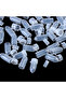 100Pcs Portable Empty Capsules Case Flip Lid Transparent Capsule Storage Containers Pill Box Suit... - 2