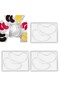 12Pcs Under Eye Patches Molds DIY Healthy Natural Reusable Transparent Eye Mask Patch Tray Plate ... - 3