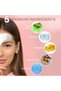 12PCS 12-Pack Facial Patches Alcohol-Free with Niacinamide Collagen Aloe Vera for Brow-Line Wrinkles - 4