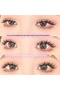 رموش صناعية فردية C Curl بنمط الثعلب، 10 صفوف من 100 مجموعة، طبيعية وكثيفة - 5