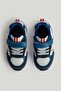 White and Blue Sports Trainers - 7