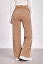 Karamel High Waist Wide Leg Knitwear Trousers - 5