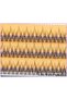 11mm C The latest Korean pop fishtail type Fashion dovetail fly eyelash Two long middle short plant - 5