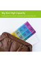 Extra Large Pill Organizer, Weekly XL AM PM Pill Case, 7 Day Pill Box Twice A Day, Daily Medicine... - 6