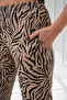 Women's Zebra Pattern Thin Satin Summer Loose Wide Leg Sweatpants – Lightweight & Stylish - 4