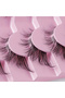 20mm 7 pairs of transparent stem false eyelashes, mango eye naturally curled eyelashes, fox eye make - 6