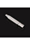 Men's Manual Shaver Accessories 316 L Stainless Steel Double Edge Safety Razor Handle（Without Head） - 6