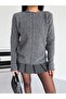 Wool Blend Boat Neck Basic Sweater