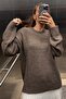 سترة تريكو أساسية ذات ملمس ناعم ومقاس كبير AW25KZ0133 - 6