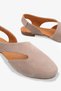 Valenza Women's Genuine Leather Casual Shoes - Beige Suede - 3