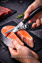 Master Series Stainless Steel Kitchen Scissors Chicken Scissors Meat Fish Cutter Professional Scissors - 7