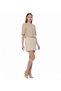 3 Pairs of Lady Fity 15 Den Semi-Glossy - Thin Knee-Length Pantyhose Socks (Natural) - 4