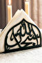 Bismillah Alhamdulillah Metal Napkin Holder - Islamic Home Tableware Decoration - 3