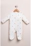 Baby Jumpsuit with Built-In Gloves