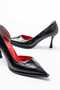 Women's Stiletto Pointed Toe Crocodile 7cm Heeled Shoes - 4