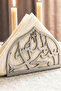 Bismillah Alhamdulillah Metal Napkin Holder - Islamic Home Tableware Decoration - 3
