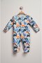 Baby Jumpsuit with Built-In Gloves
