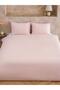 Pink Double Cotton Duvet Cover Set (S6) - 2
