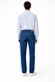 Men's Navy Blue Oversized Lycra Comfortable Fit Jeans - 6
