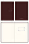 Youna A5 Periodless Planner Agenda 15X21 cm - Vertical Design – Burgundy - 4