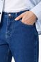Men's Navy Blue Oversized Lycra Comfortable Fit Jeans - 3