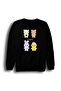 Blackpink -Lisa-Jennie-Jisoo-Rose-Deadline Printed Unisex 100% Cotton Crew Neck Black Sweatshirt