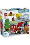 DUPLO Town Fire Truck With Hose And Firefighter 10473 Building Set (Ages 2+) - 3
