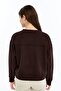 Women's Basic Crew Neck Long Sleeve Sweatshirt - 7