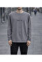 Text Detailed Men's Long Sleeve Sweatshirt - 3