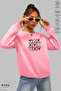 Unisex Tic Tac Toe Printed Crew Neck Hoodless Oversized 100% Cotton Combed Cotton Sweatshirt - 5