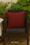 Outdoor 5 Years Colorfast Cushion Cover 43X43 cm Burgundy - 2