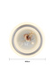 Greer White Ceiling Led Lamp - 6