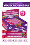 High Protein Bar with Forest Fruits, No Added Sugar 40 g X 12 Pieces