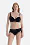 4509mm Yani Ruched Bikini Bottom-Black - 4