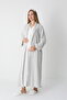 Women's Maternity Maternity Nightgown Dressing Set - 4